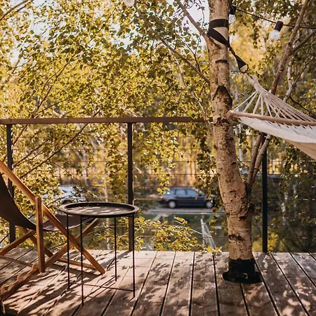 Drzewostan Ferienhaus